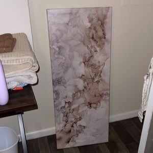 Water paint canvas